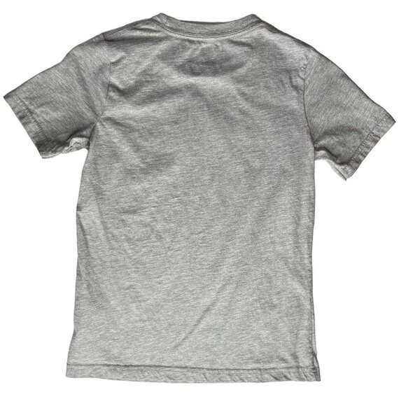 NFL New England Patriots Tshirt Boys Small Gray Fanwear Crew Neck - Picture 2 of 7